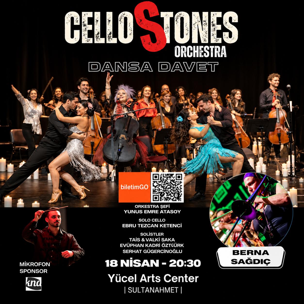 CelloStones Orchestra “Invitation to Dance”